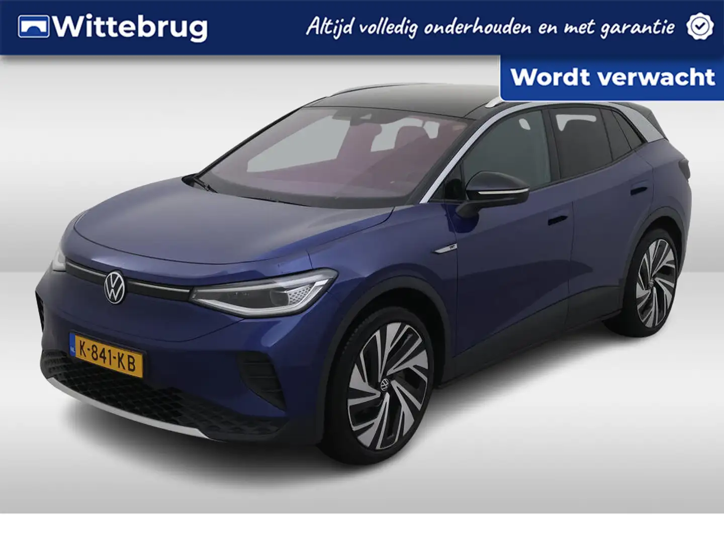 Volkswagen ID.4 First Max 204pk 77 kWh / Panoramadak / LED / Navig Blauw - 1
