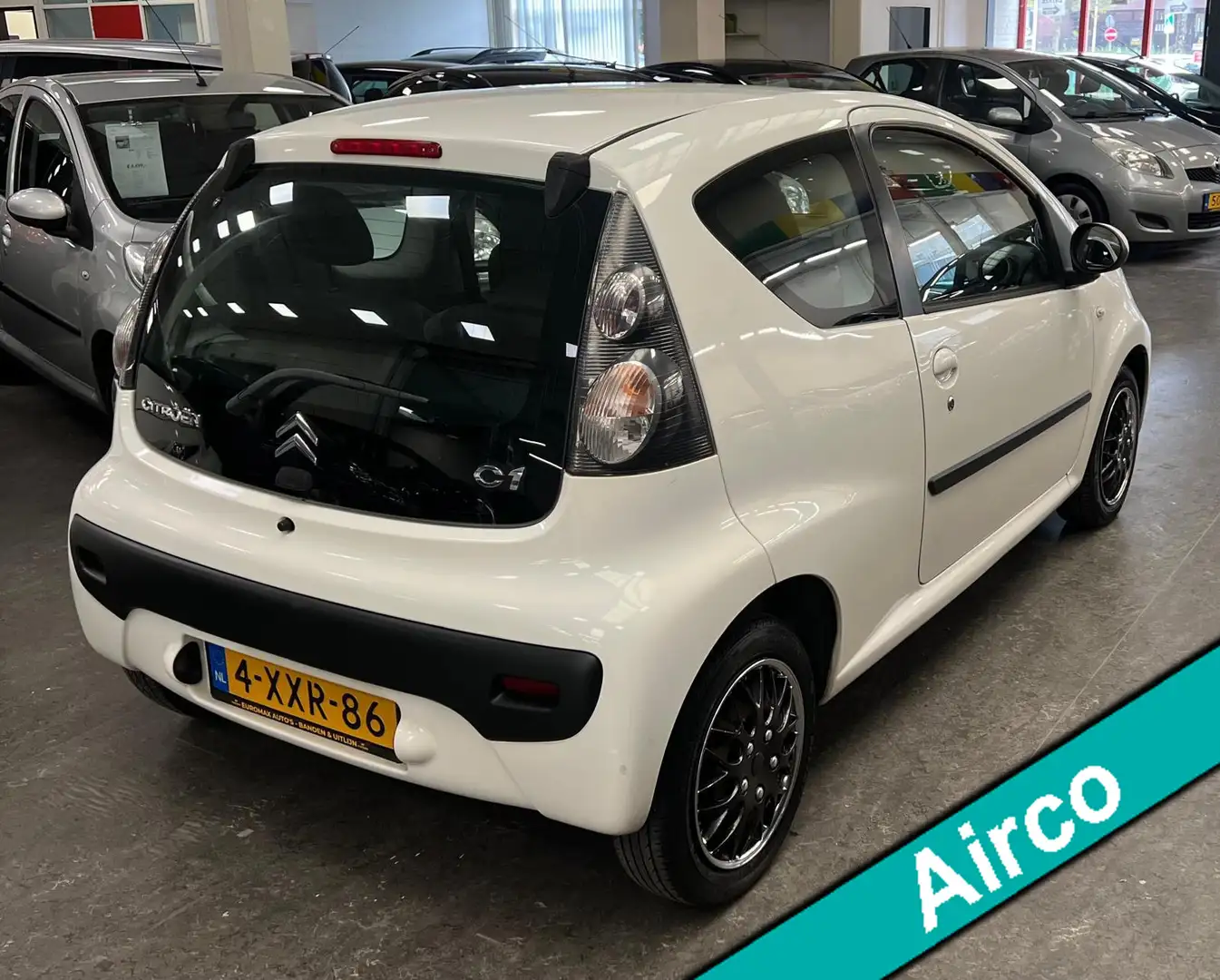 Citroen C1 1.0-12V Ambiance Airco - Elektrische ramen Wit - 2