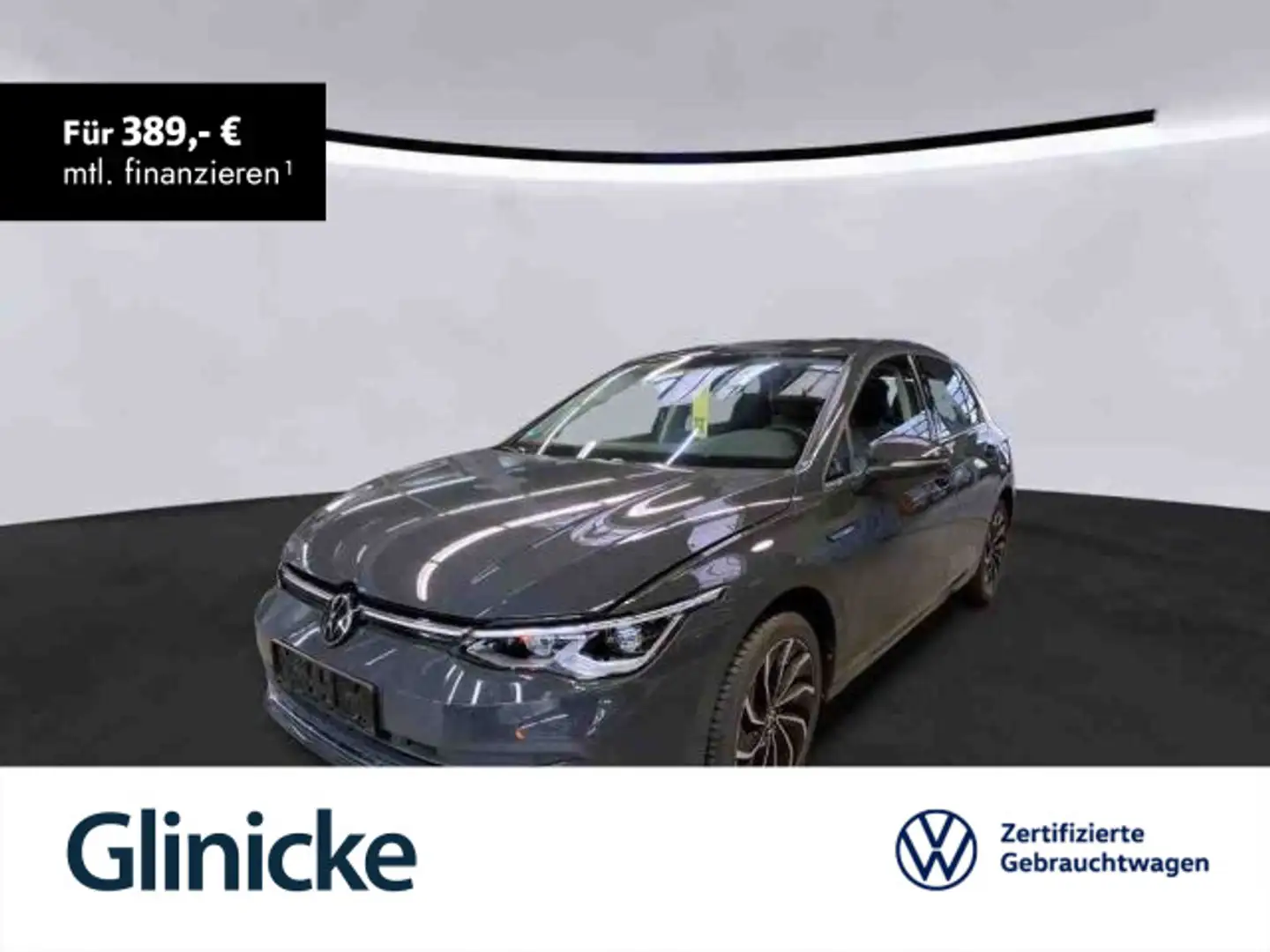 Volkswagen Golf VIII 2.0 TSI DSG Style Klima LED ACC Sitzh. Grau - 1