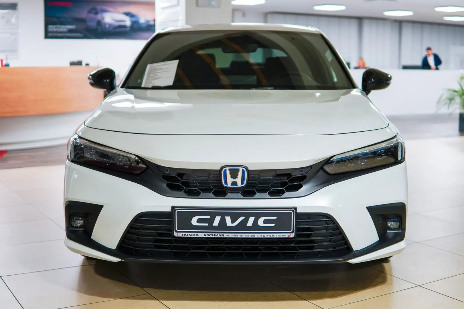 Honda Civic e:HEV 2.0 i-MMD Advance -SOFORT VERFÜGBAR- Blanc - 2