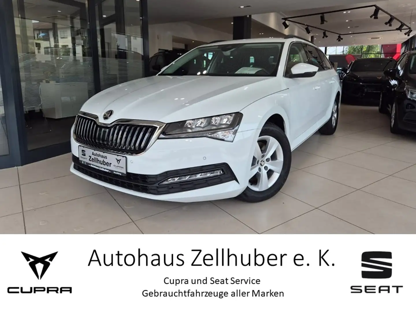 Skoda Superb Combi 2.0 TDI DSG *ACC*Navi*LED* Weiß - 1