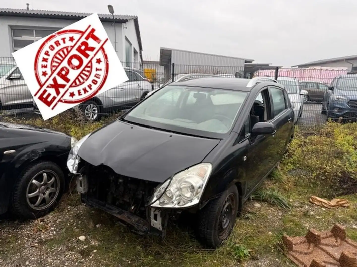 Toyota Corolla Verso 2,2 EXPORT Schwarz - 1