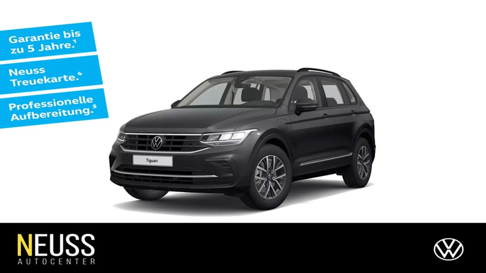 Volkswagen Tiguan 1.4 TSI eHybrid DSG AHK+NAVI+SHZ+ACC+KAMERA Grau - 1