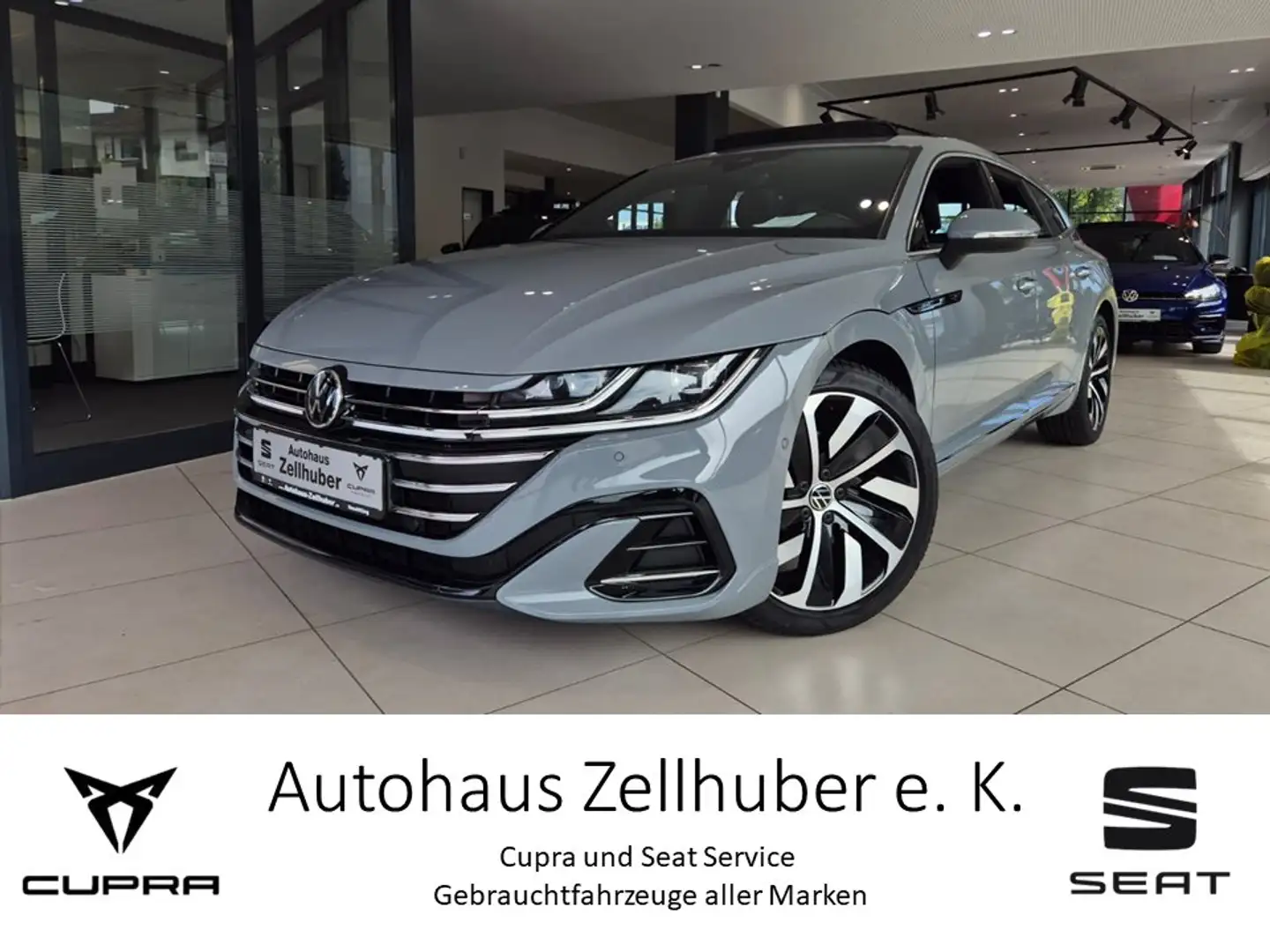 Volkswagen Arteon SB 2.0 TSI DSG R-Line *ACC*Pano*8fach* Gris - 1