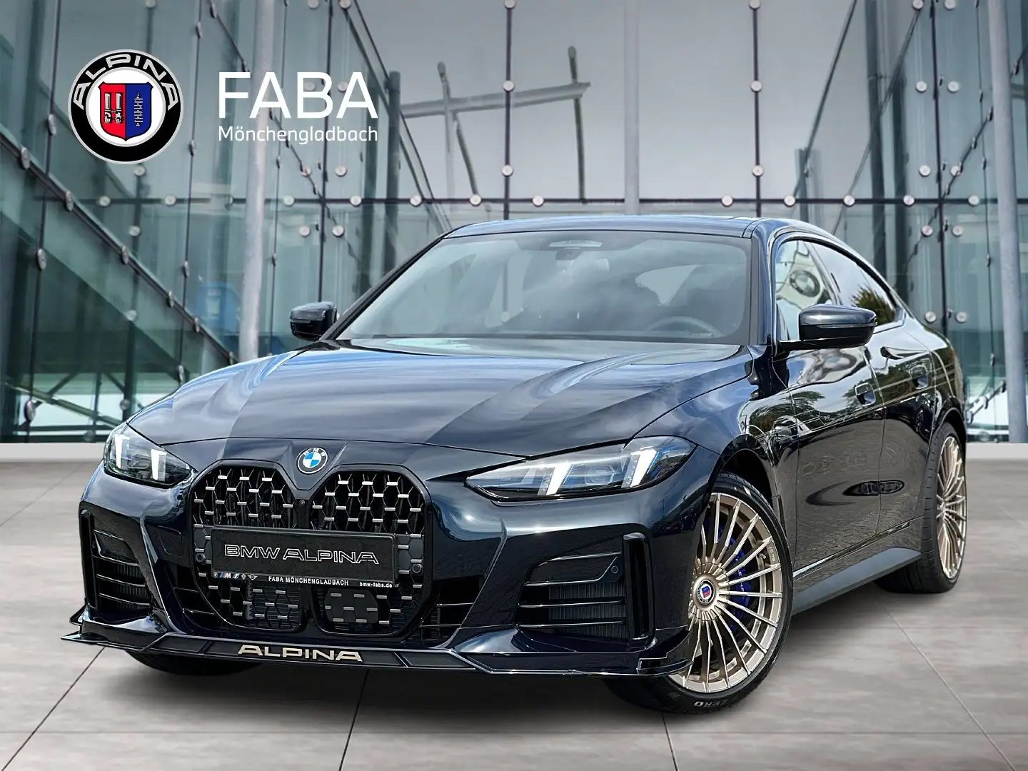 Alpina B4 GT Gran Coupé Allrad H&K AHK Parking Plus Blau - 1