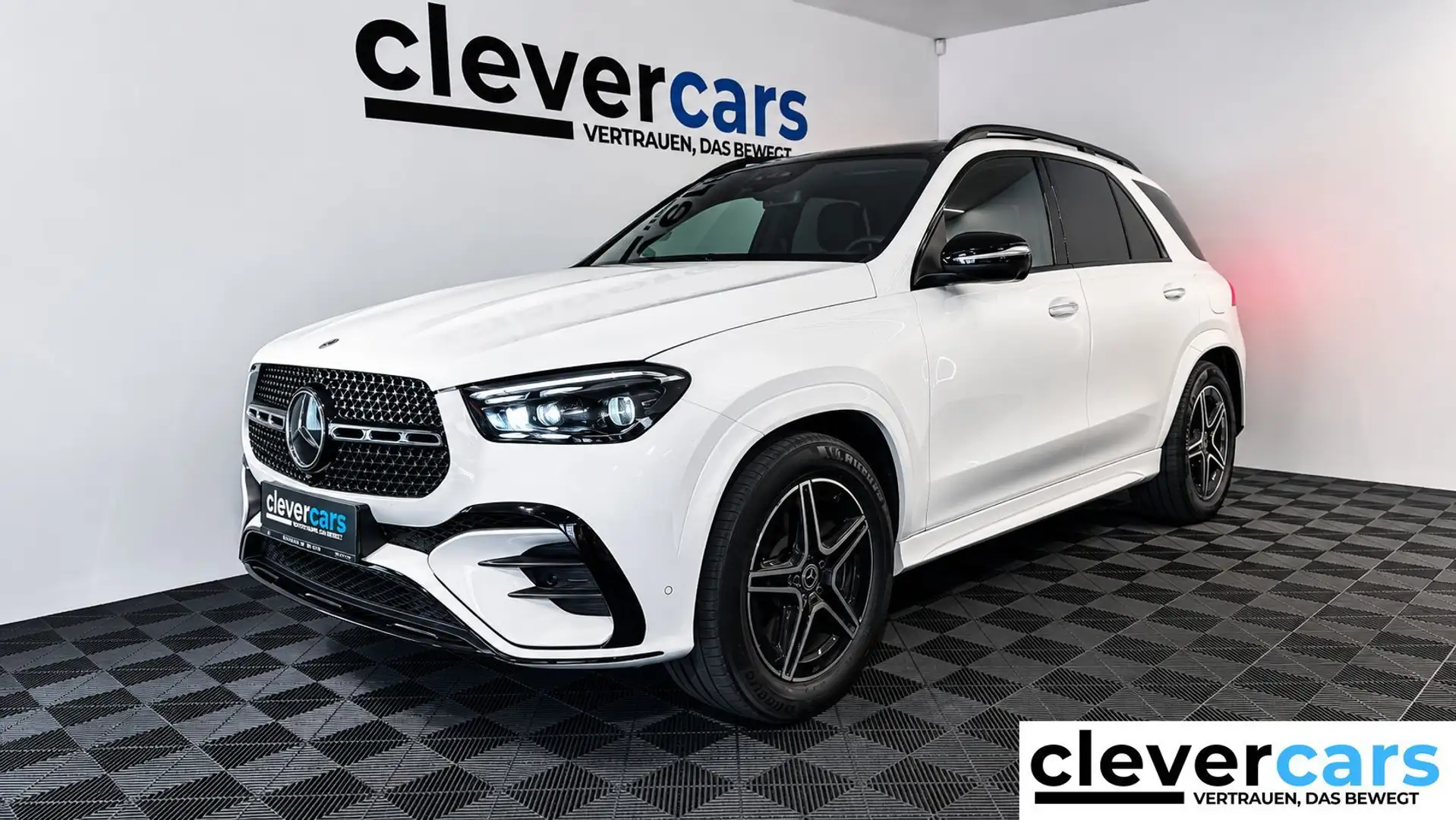 Mercedes-Benz GLE 350 GLE-Klasse GLE 350 de AMG Line 4Matic Weiß - 1