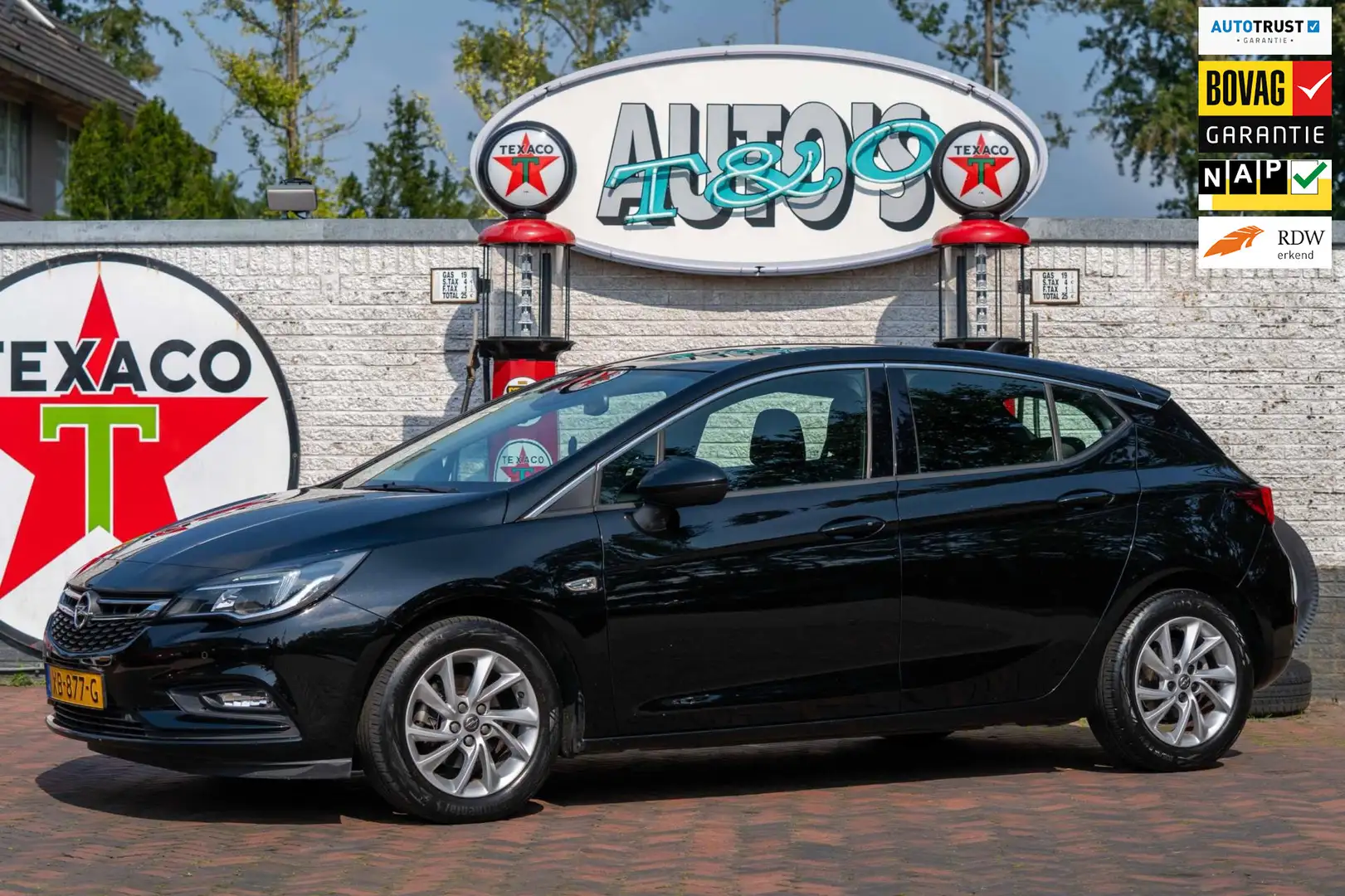 Opel Astra 1.4 Turbo Business Executive 1e Eig. NL-auto +NAP Schwarz - 1