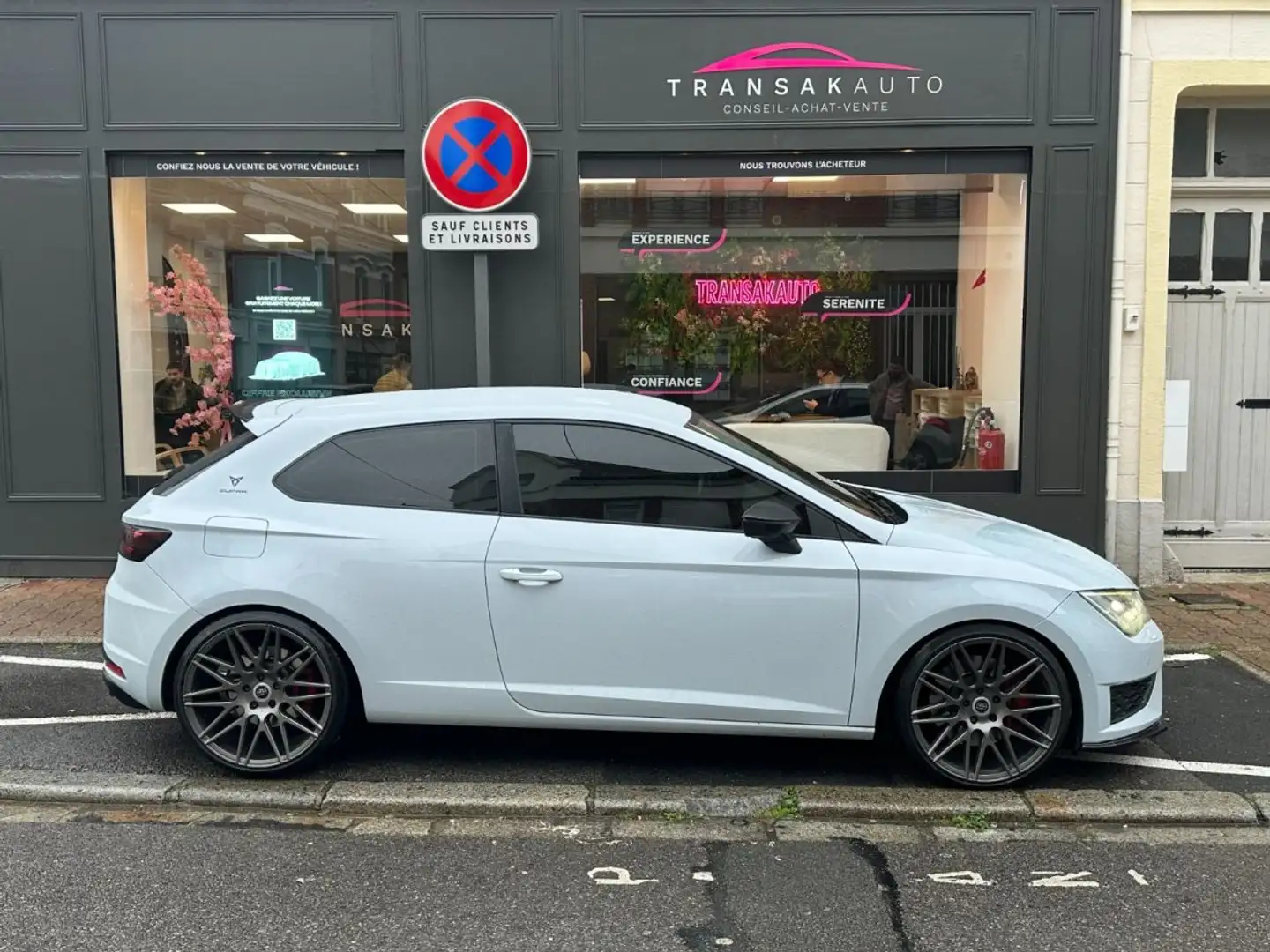 SEAT Leon 2.0 TSI 280 Cupra DSG6 / DEMI-LIGNE / SIEGES CHAUFFANTS Blanc - 2