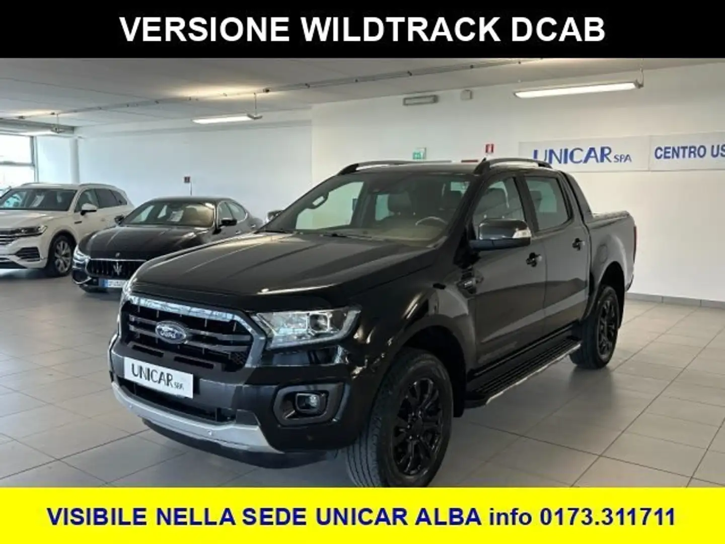 Ford Ranger 2.000 DIESEL 213 WILDTRACK DOPPIA CABINA C.AUTO Schwarz - 1
