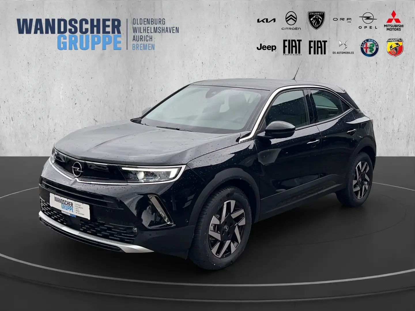 Opel Mokka-E Elegance KAMERA LED SITZHEIZUNG CARPLAY Schwarz - 1