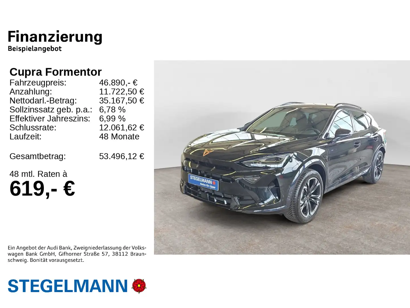 CUPRA Formentor Hybrid AHK Kamera GJR Pure Intelligent Schwarz - 2