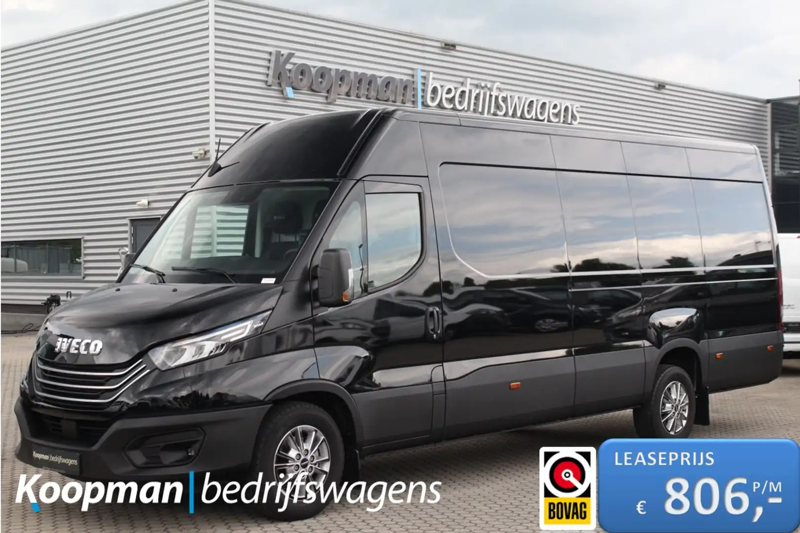 Iveco Daily 35S18A8 3.0 180pk L4H2 Automaat | Navi | Camera | Fekete - 1