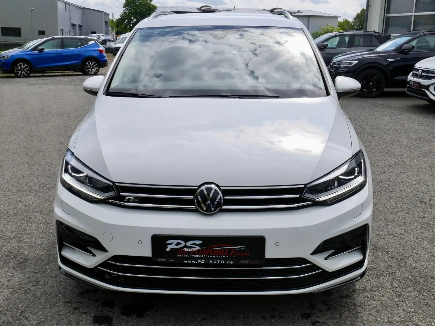 Volkswagen Touran 1.5 TSI DSG "Highline R-Line"AHK+LED+Kam. Weiß - 2