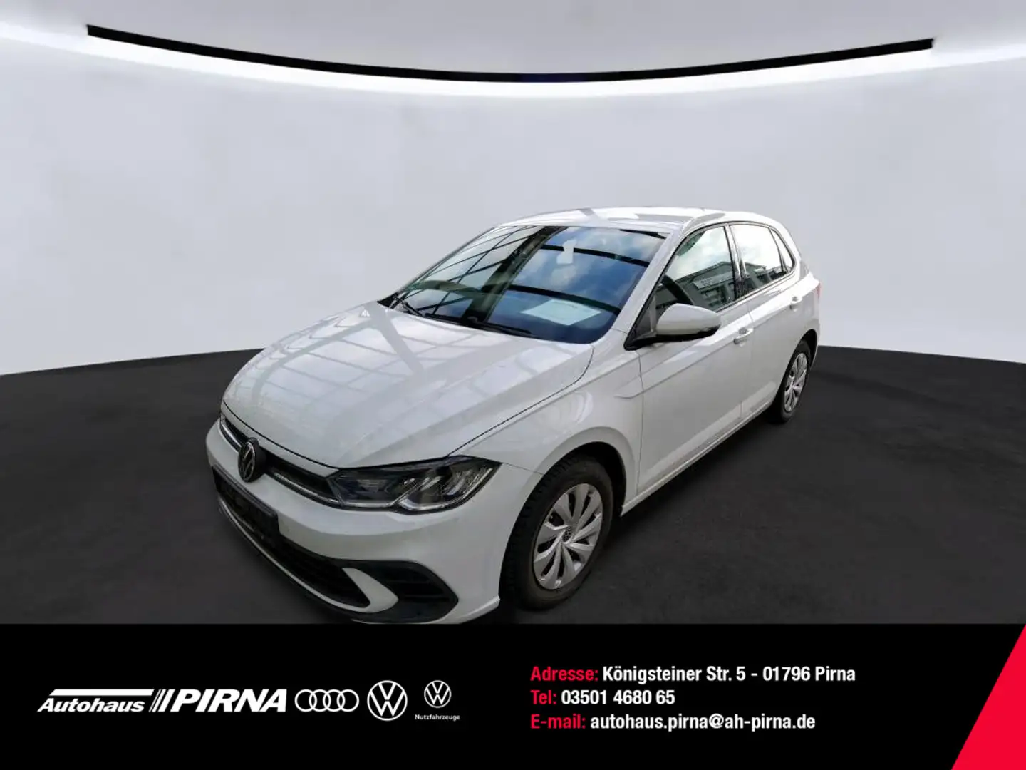 Volkswagen Polo 1.0 TSI Life LED PDC Blanc - 1