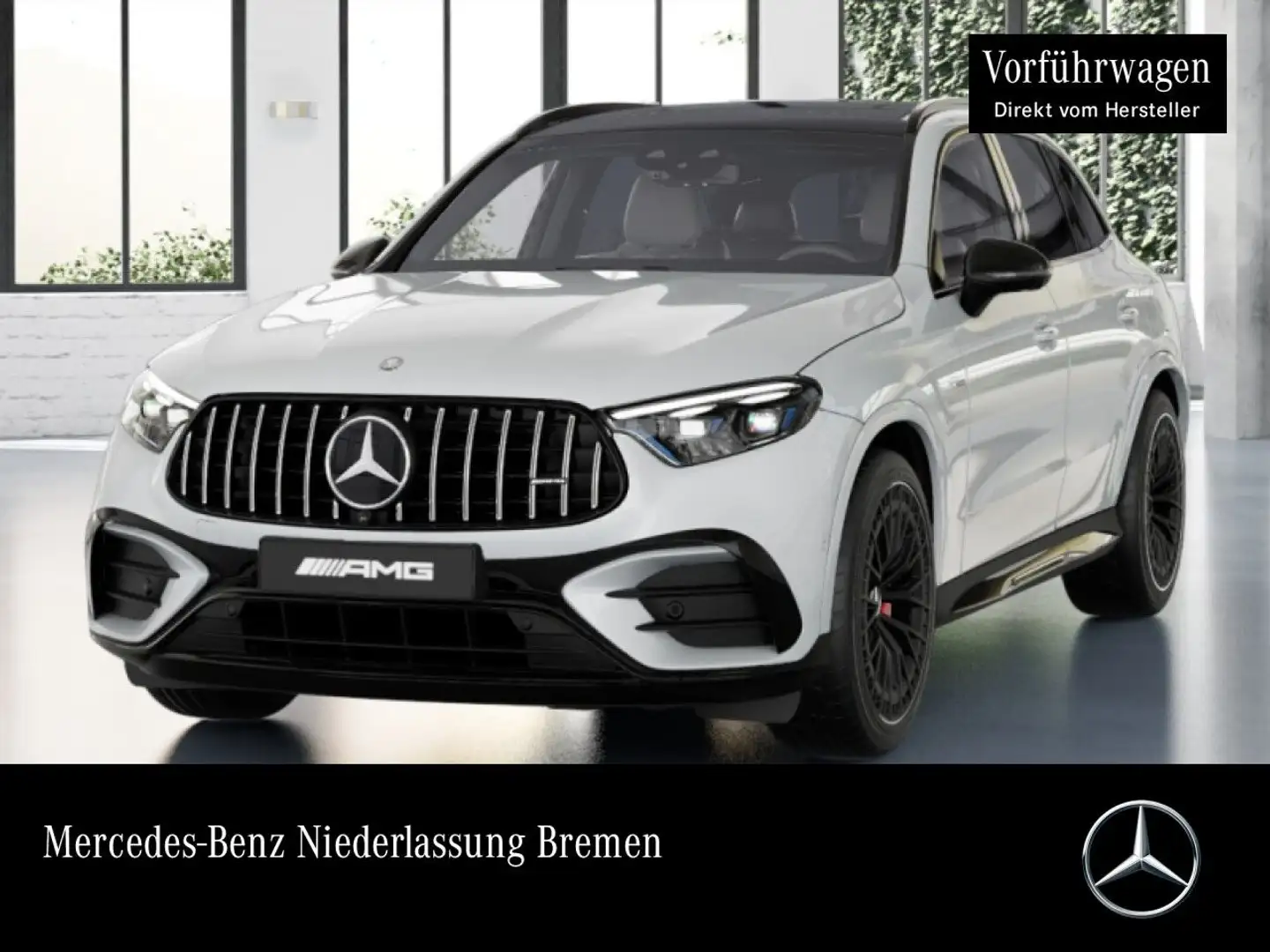 Mercedes-Benz GLC 63 AMG GLC 63 S E NIGHT+DRIVERS+PANO+360+AHK+BURMESTER+9G Weiß - 1