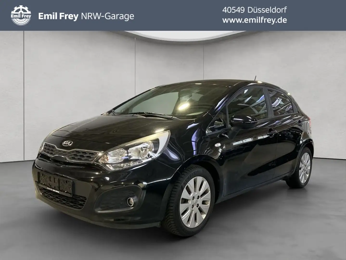 Kia Rio 1.2 Attract Schwarz - 1
