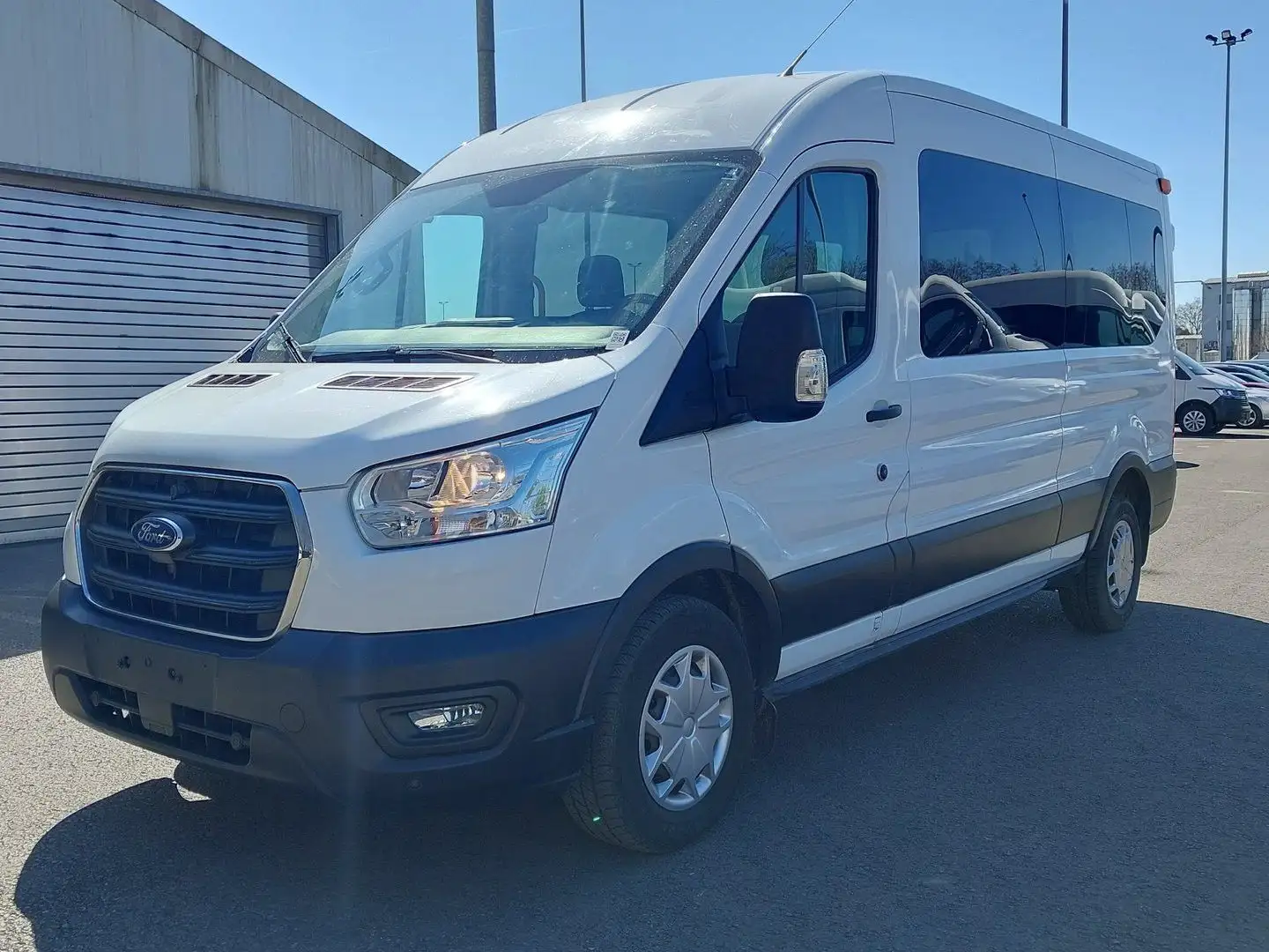 Ford Transit Kombi L3 9 Sitze 1.Hand BTW Standheizung Bianco - 2