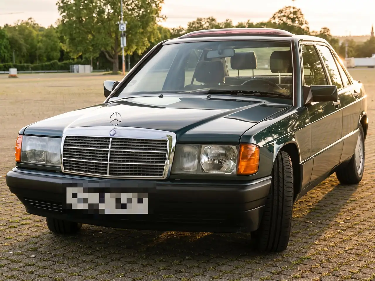 Mercedes-Benz 190 D 2.5 Avantgarde verde, foto 9