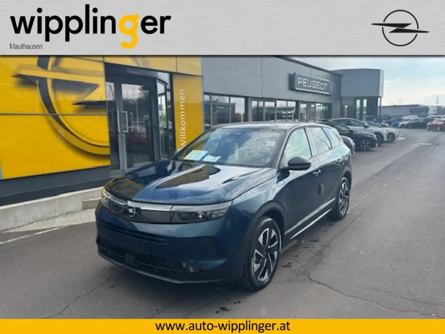 Opel Grandland GS Hybrid 1.2 145PS 6G AT Niebieski - 1