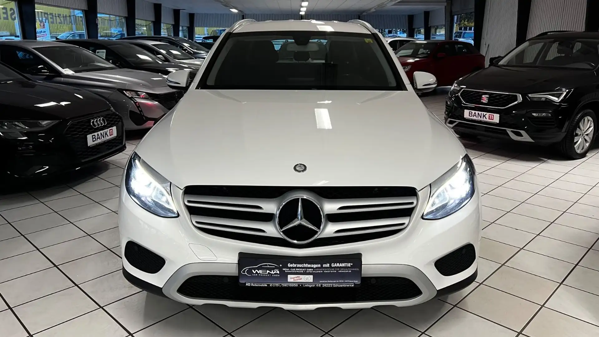 Mercedes-Benz GLC 220 d 4Matic TÜV&AU neu Weiß - 1