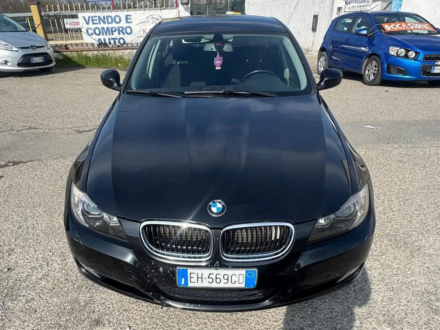 BMW 318 Serie 3 E91 Touring 318d Touring Nero - 1