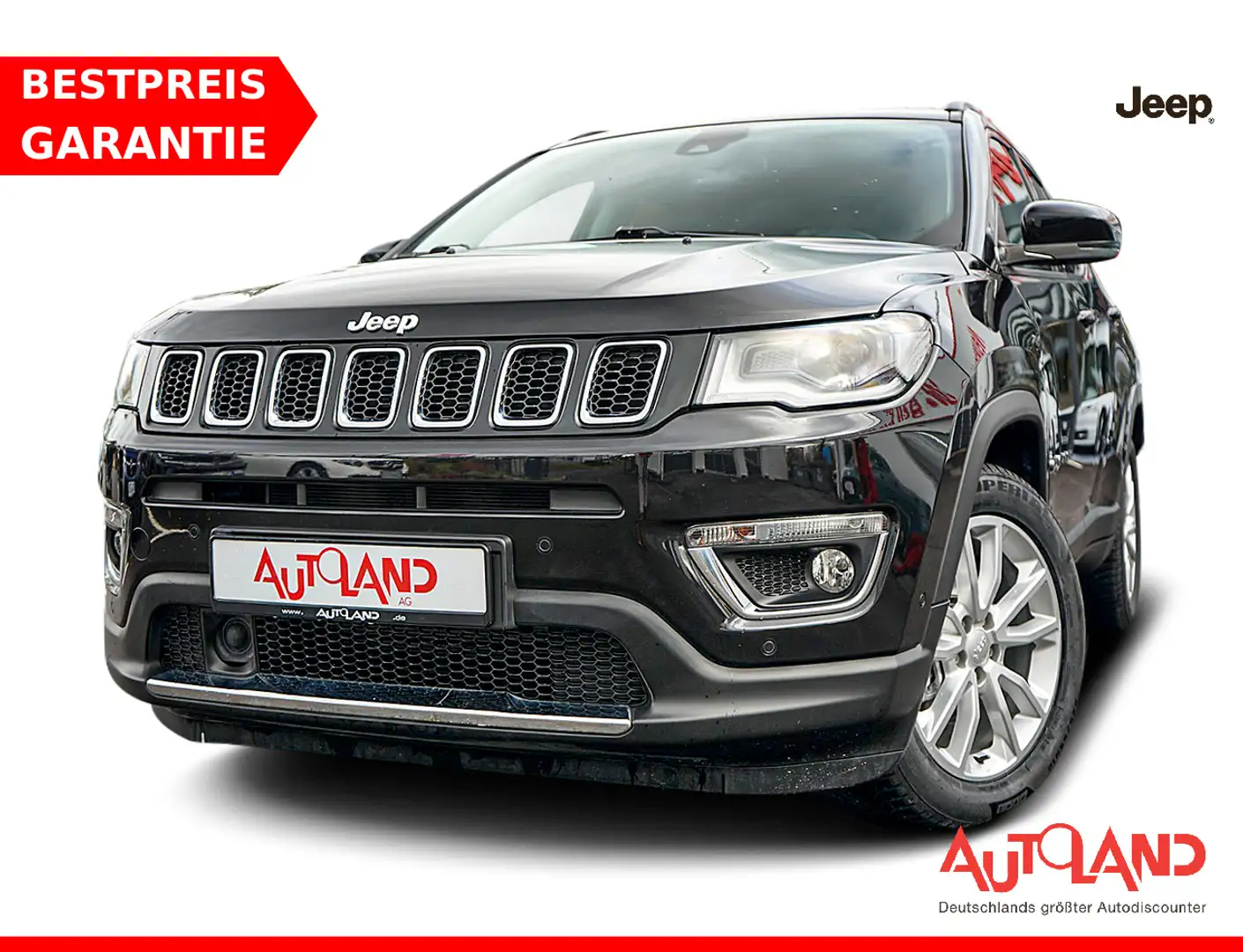 Jeep Compass 1.3 MultiAir Limited Bi-Xenon Navi PDC Noir - 1