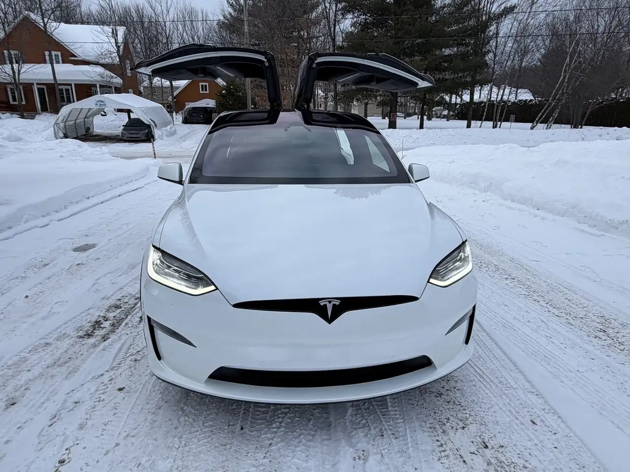 Tesla Model X снимка Tesla Model X