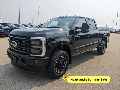 Black 2026 Ford F-350 Super Duty Pickup Truck Four-Wheel Drive Automatic