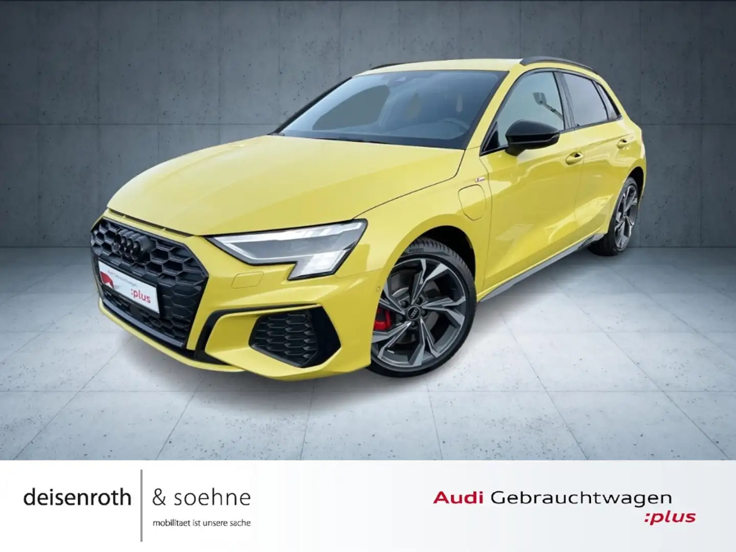 Audi A3 Sportback S line 45 TFSI e AHK/Matrix/HuD/Nav/Assi Gelb - 1