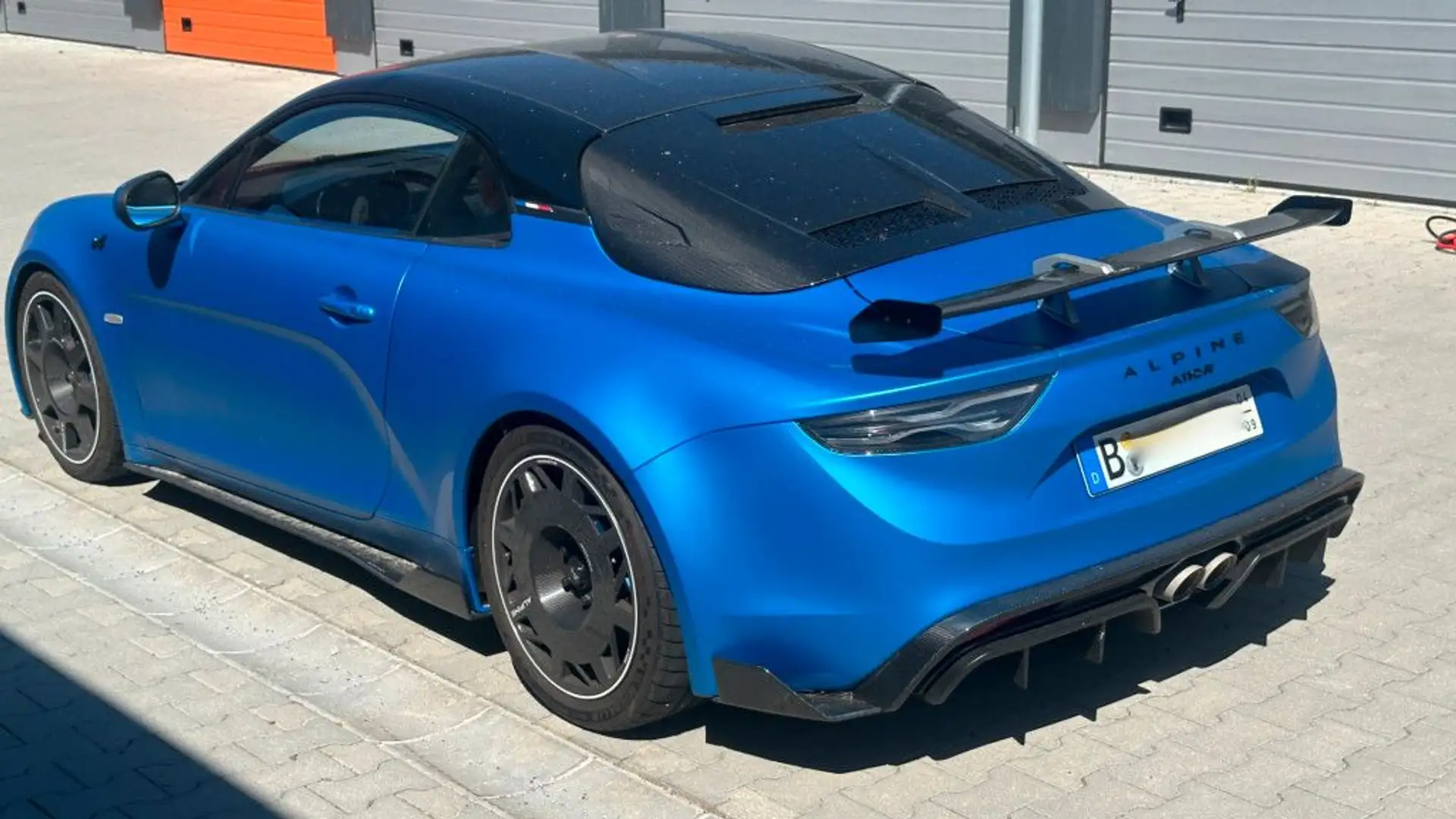 Alpine A110 1.8 R Carbon-Felgen-Hauben+Sabelt Sitze#189 Blau - 1