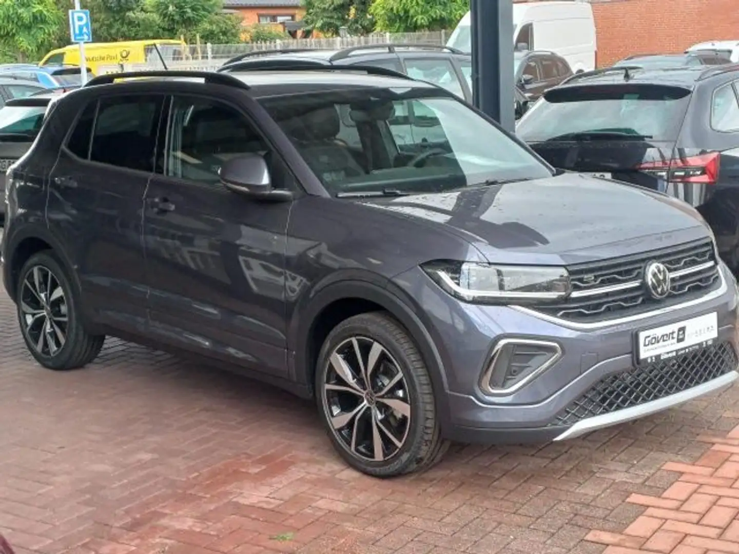 Volkswagen T-Cross 1.0 TSI 85kW R-Line DSG Klima Sitzhzg AHK Grau - 1