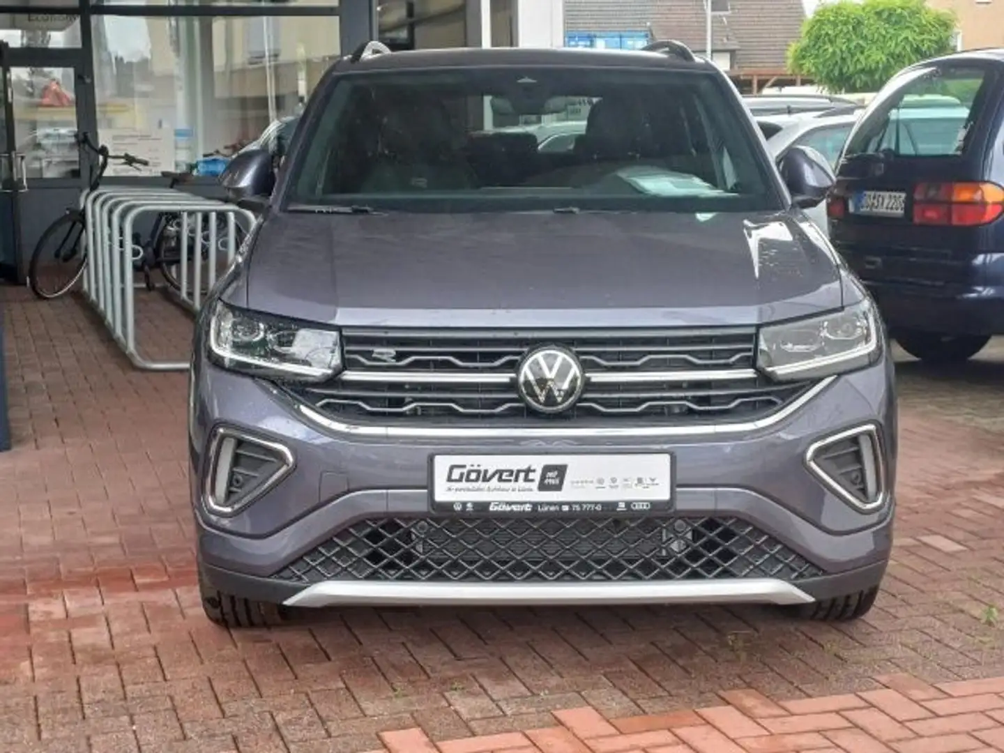 Volkswagen T-Cross 1.0 TSI 85kW R-Line DSG Klima Sitzhzg AHK Grau - 2