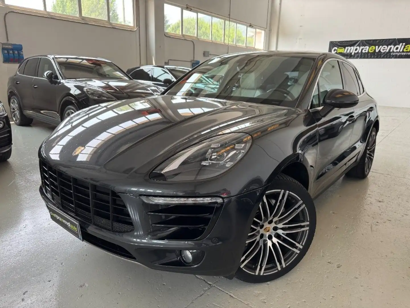 Porsche Macan 3.0 S Diesel Grigio - 1