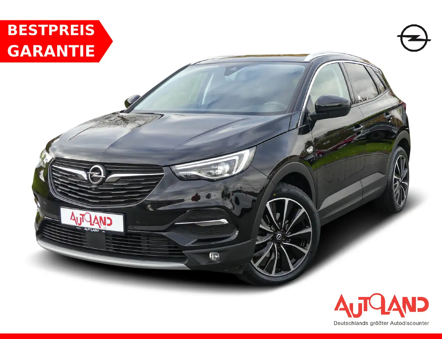 Opel Grandland 1.6 Turbo Ultimate Aut. AHK LED Navi Nero - 1