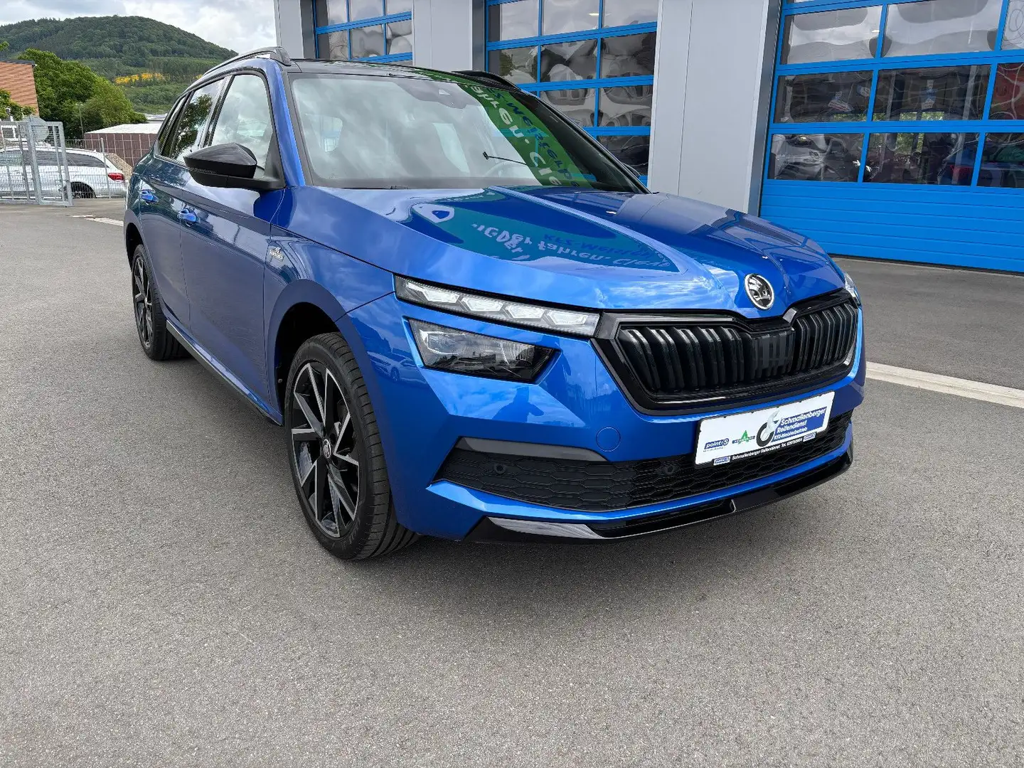 Skoda Kamiq Monte Carlo 1.5TSi DSG AHK NAV PAN LED KAM Bleu - 2