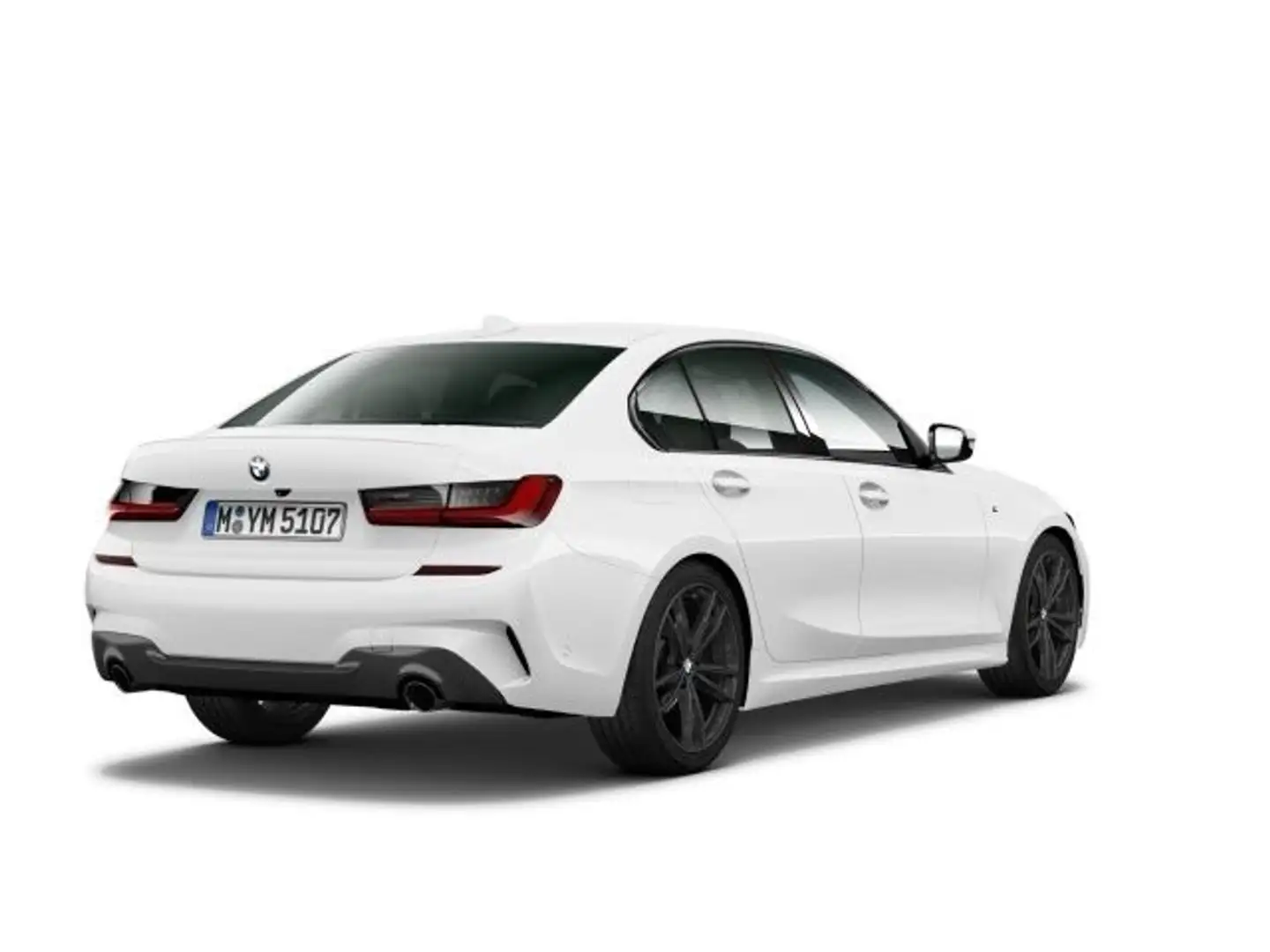 BMW 320 d M Sport Automatik Innovationsp. Sport Aut. Weiß - 2