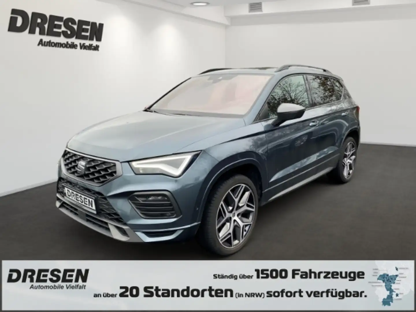 SEAT Ateca 1.5 TSI ACT FR OPF Navi+ Sitzheizung+CarPlay+Tempo Grau - 1