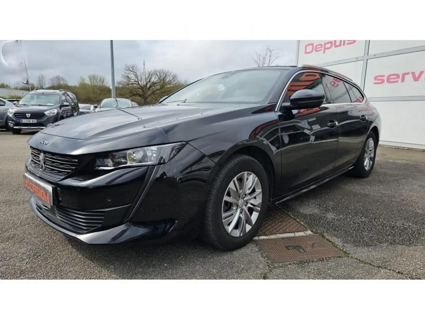 Peugeot ACTIVE 1.5 BlueHDi 130cv EAT8 + Cuir + Toit pano + Negru - 2