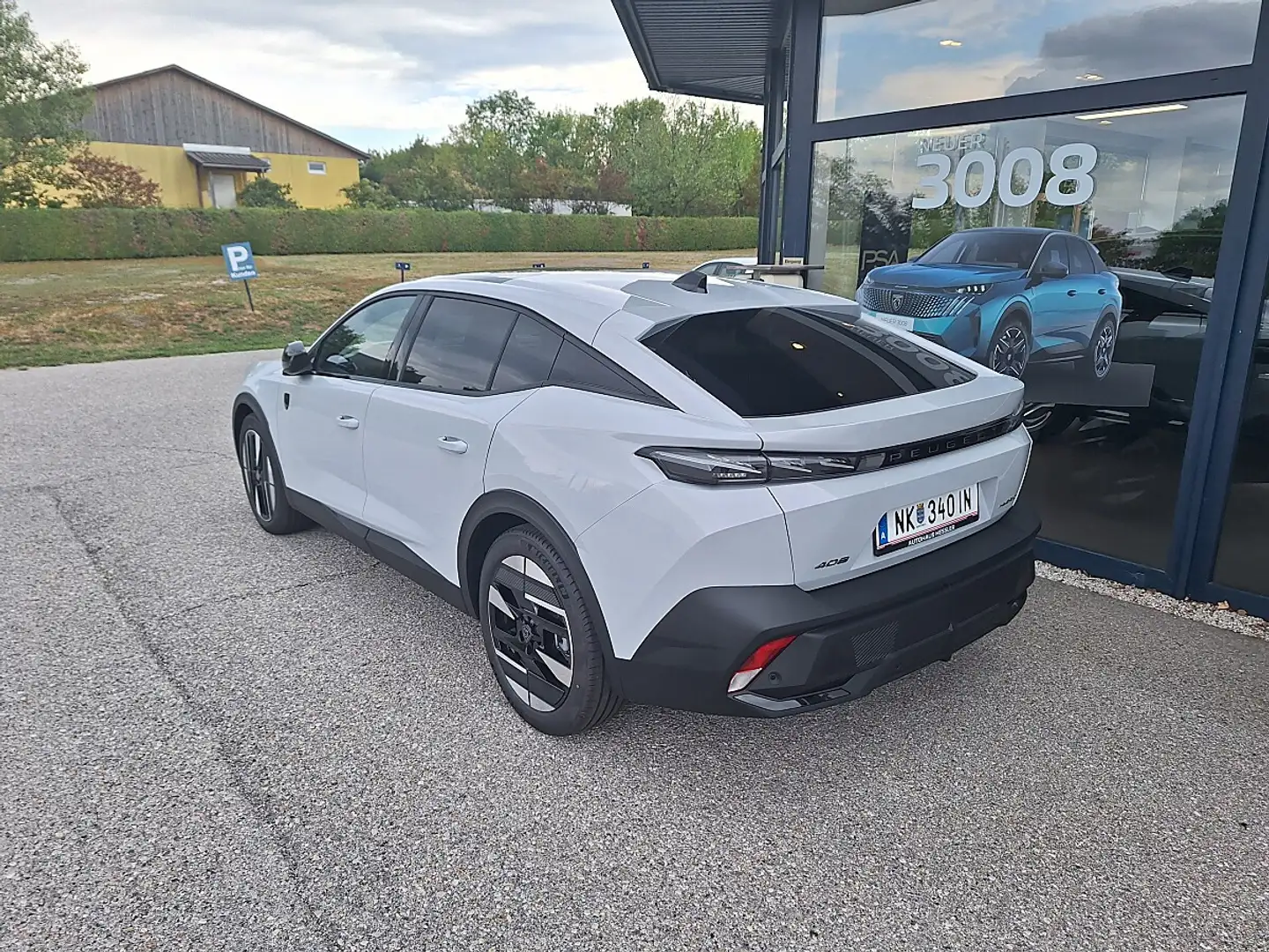 Peugeot 408 1.2 Hybrid 145 GT Exclusive (EURO 6e) Weiß - 2