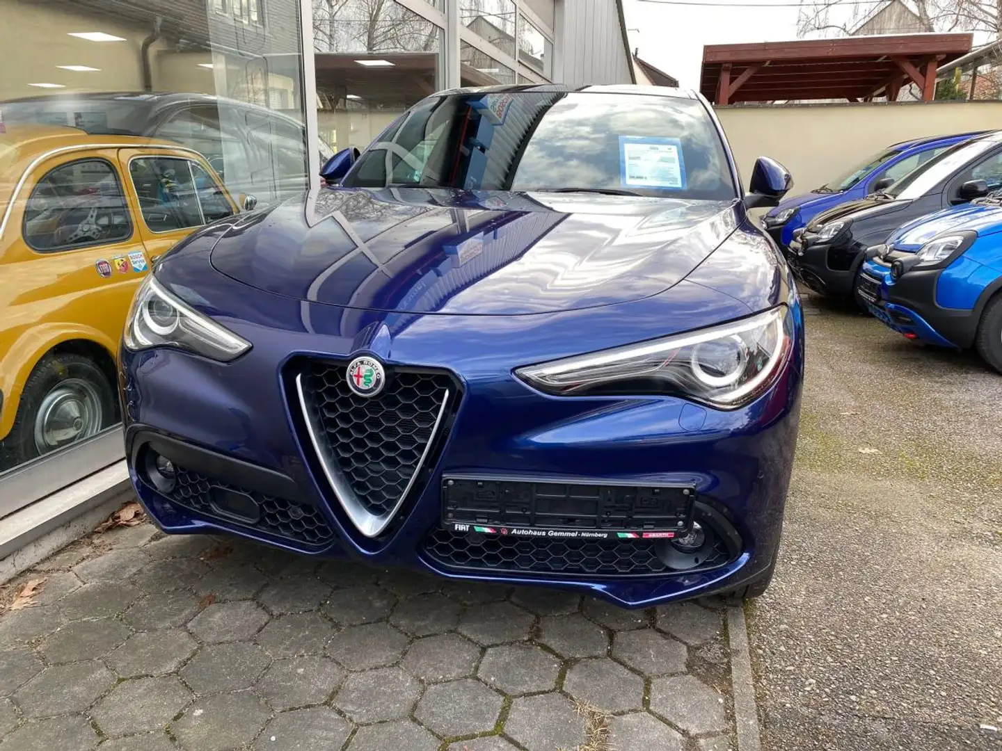 Alfa Romeo Stelvio Q4🍀 Voll Ausstattung ! Blau - 1