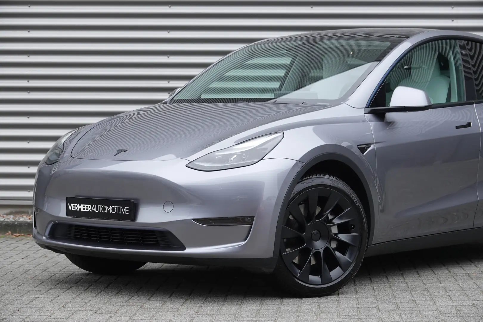 Tesla Model Y Long Range AWD 75 kWh Panorama | Leder Ivoor | NAP Gris - 2