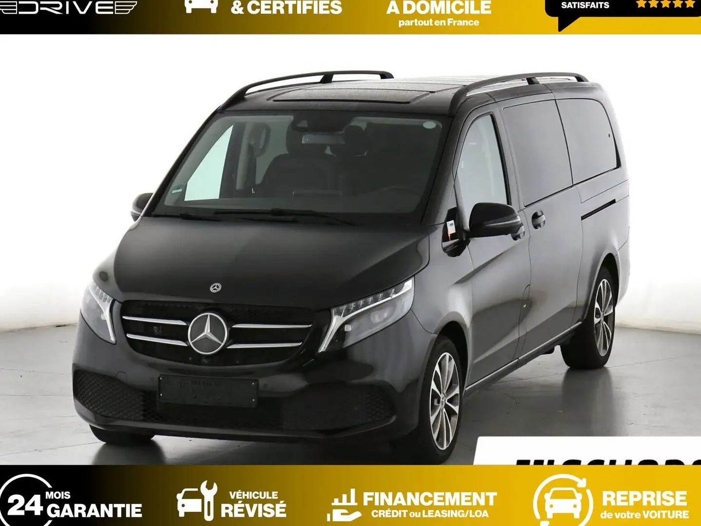 Mercedes-Benz V 300 d Extra-Long  9G-TRONIC Avantgarde 237CV 8pl Negro - 1