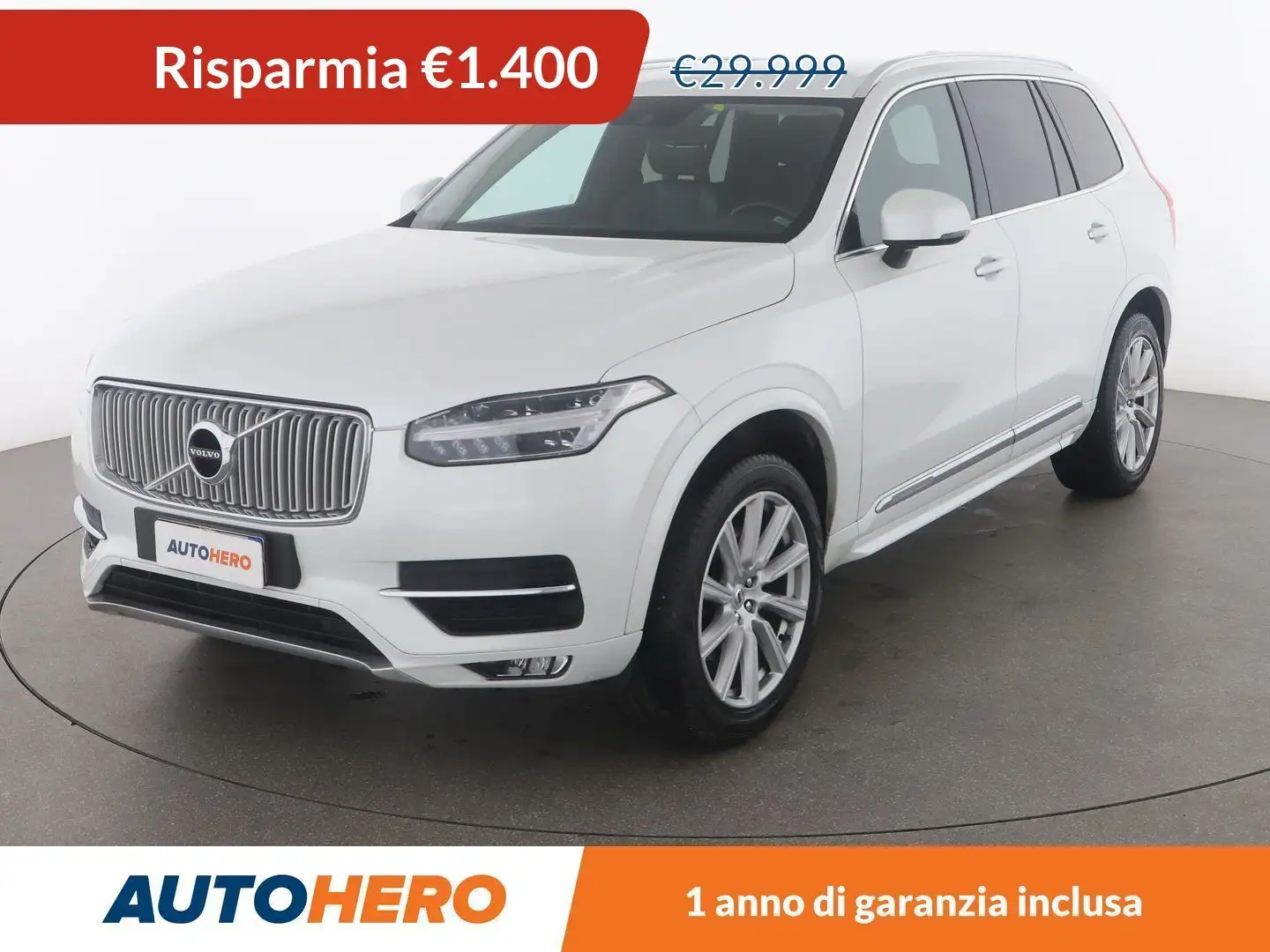 Volvo XC90 2.0 D5 Inscription Geartronic  AWD Bianco - 1