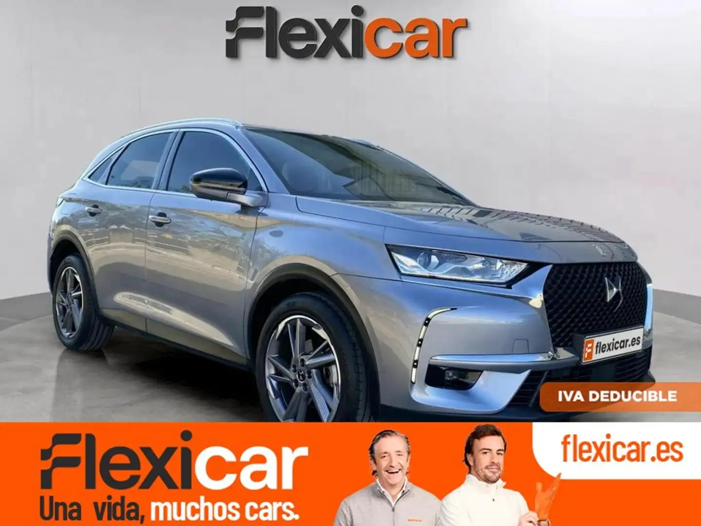 DS Automobiles DS 7 Crossback BlueHDi DE 96kW (130CV) Auto. SO CHIC Gris - 1
