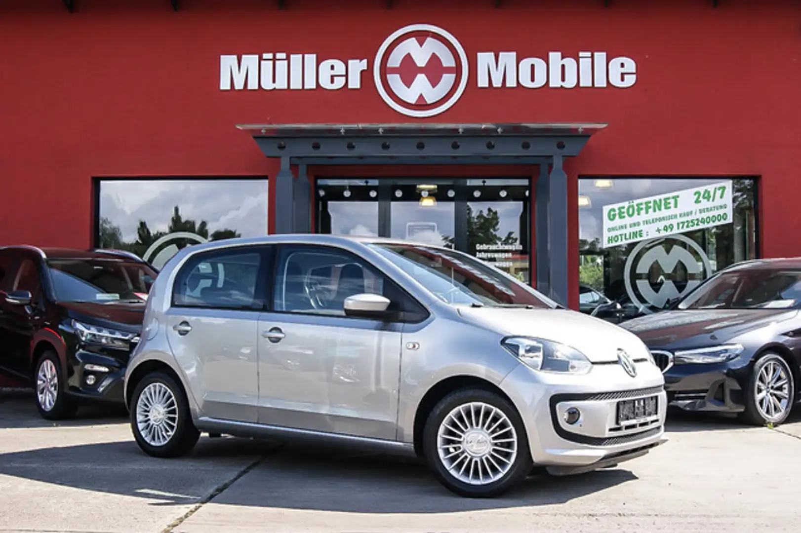 Volkswagen up! high up BMT NAVIGATION KLIMA SITZHEIZUNG ALU Grau - 1
