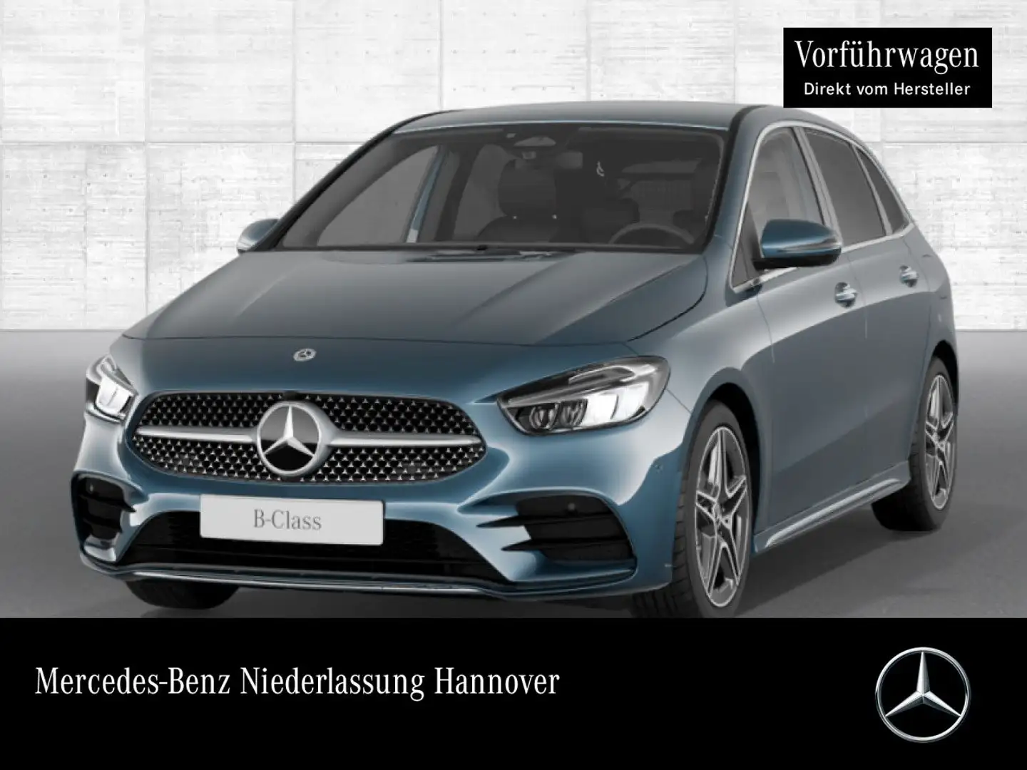 Mercedes-Benz B 200 AMG+AHK+LED+KAMERA+TOTW+KEYLESS+7G Blue - 1