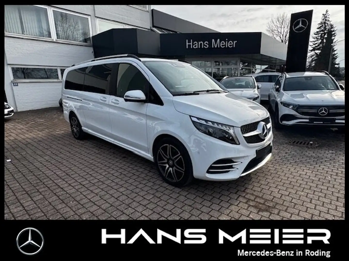 Mercedes-Benz V 300 V 300 d AMG Extralang 7S Distronic Burmester AHK Weiß - 1
