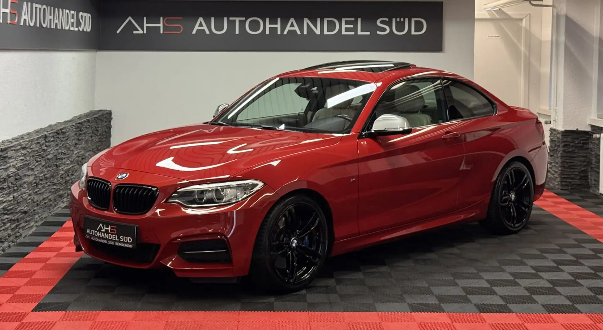 BMW 235 GDACH*LEDER*H.KARDON*NON OPF* Rot - 1