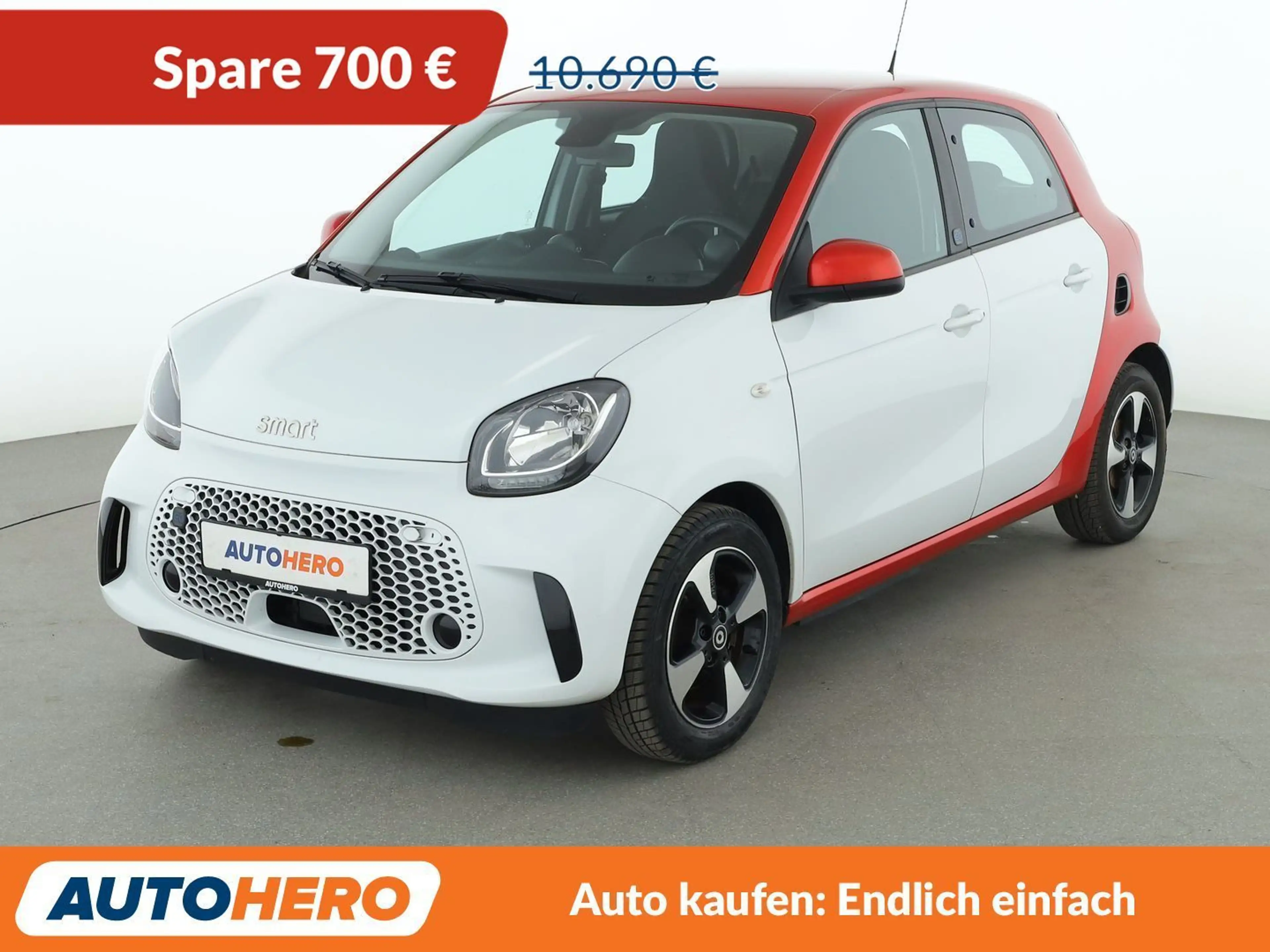 smart forFour electric drive 60 kW passion*TEMPO*SHZ*KLIMA*