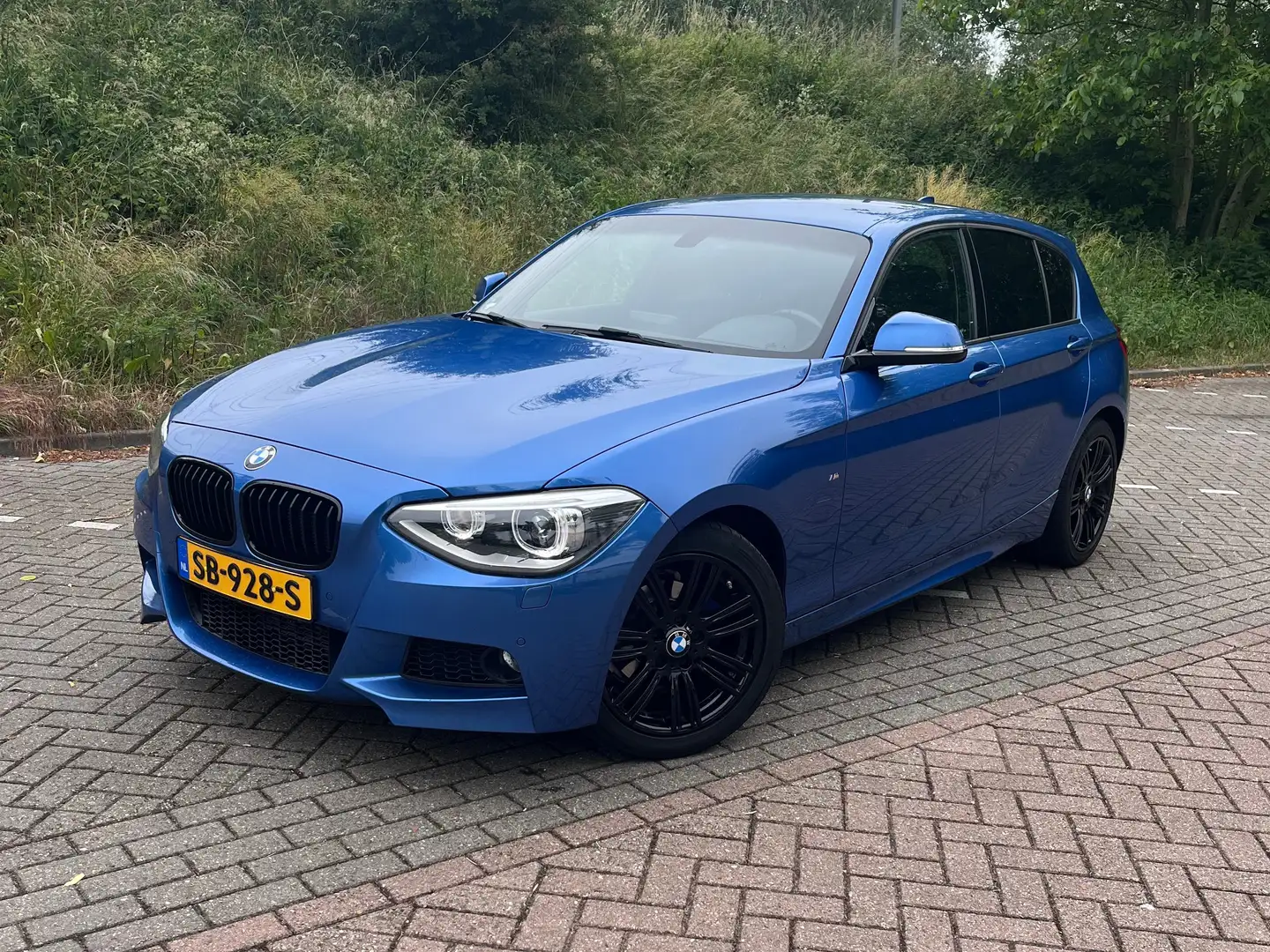 BMW 118 118 High Executive M sport Blauw - 2